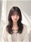 レイヤー美容師が作るワンカールでまとまるスタイル