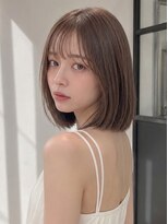 ユーフォリア 青山(Euphoria)&nbsp;大人美人艶カラーベージュ小顔カット透明感ボブ