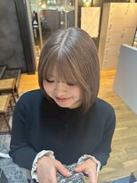 ノーヴァ バイ ボナ 前橋店(nova by bona) 【前橋ボブ】大人可愛い小顔魅せストレートボブ