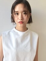 ラパンセヴェール(LA PENSEE VERT)&nbsp;【LA PENSEE】うぶ毛バング × フリンジボブ