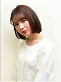 柔らかナチュラルボブ/ハイライト【RIN salon笹塚駅】春本 咲樹