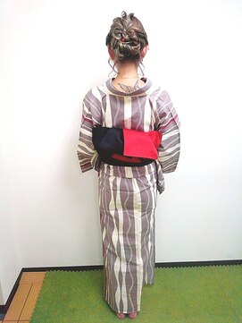 ヘアーアンドメイク ディライト(Hair&Make Delight) 浴衣ヘアアレンジ