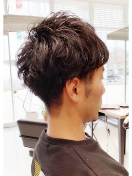 ザ シー 橋本(The C) 【The C 涼】くせ毛風パーマの無造作ショート