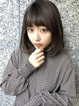 セシルヘアー(CECIL hair) CECIL下北沢　ワンカールボブ×艶カラー