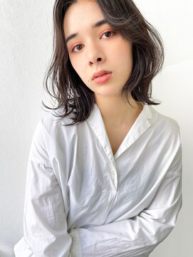 ジーナ 名駅(XENA.) 《xena/中島》アッシュグレージュ×くびレイヤーカット