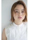 【miel hair est新宿】外国人風☆オレンジベージュ☆