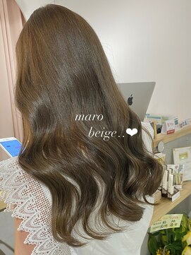 スティル ヘアアンドアイラッシュ(STILL hair&eyelash) 【STILLが叶える‥】ブリーチなしmaro beige