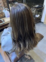エルバイシオン(aile by sion)&nbsp;グラデーション×外国人風ハイライト×ベージュ/30代/40代/50代