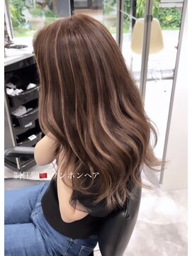 レディアル 大宮(REDEAL ope.) ハイライト　網紅髪　レイヤーカット　バレイヤージュ