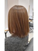 軽さのあるボブ