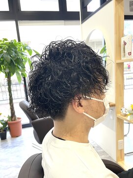 アムヘアー(A.M. hair) 【今人気☆】波打ちスパイラルパーマ
