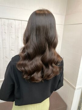 ネウィ 八王子(newi) 韓国風艶髪/ふんわりカール#グレーベージュ/アースカラー