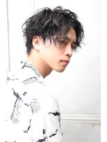 モリゲン フェローシップ レグ(MORIGEN fellowship REGU)&nbsp;束感波巻きツーブロックマッシュセンターパート0702