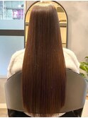 艶髪ストレート 髪質改善 ショコラベージュ
