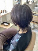 小顔補正立体カット