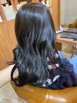 ソワン ドゥ ブレス エルネ 立花店(soin de brace elne)&nbsp;尼崎で叶う、透明感MAX☆暗めアッシュグレージュ