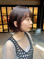 ジアン バイ ミルボン 西宮ガーデンズプラス(GIEN by milbon)&nbsp;ふんわりショート/透明感カラーブラウン/末吉 海斗