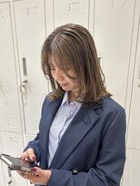 ジーナ 福岡天神(Zina)&nbsp;《福岡天神》髪質改善　切りっぱなし×レイヤースタイル