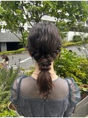 ヘアアレンジ/ヘアセット/ポニーテール