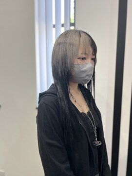 フーバ(FUUBA) 黒髪ウルフロング