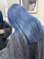 ジーナ(XENA) ケアブリーチ×ブルーカラー×ホワイトグレージュ