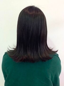 パッションフォーへアー 西原店(Passion for hair) 切りっぱなし愛され外ハネ@30代@40代@50代