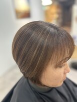 リノショアーズ 元町店(RINOSHORES)&nbsp;大人美人小顔20代30代40代白髪ぼかしハイライトカラーモテ髪