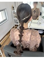 オウン(AUN)&nbsp;タイト編み下ろし