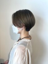 エムエーヘアースタジオ(M/A hair studio.) ハンサムショート/オリーブグレージュ
