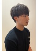 セットなしでも決まる軽ふわマッシュ