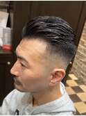 スキンフェード/オールバック/刈り上げ<理容室>[メンズ/眉毛]