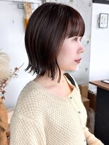 シック(sick)&nbsp;ワイドバングボブ【福岡 デジタルパーマ 髪質改善】