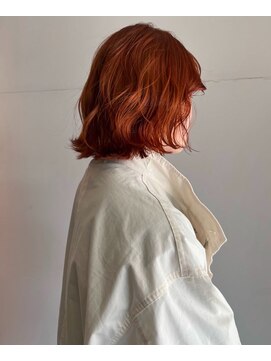 ウェイビーズ(WAVY'S) brown orange。