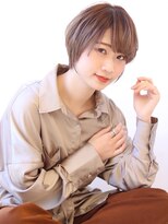 オーロ 宝塚店(ORO)&nbsp;20代30代40代50代ボブルフネビージュ小顔ワンレンショート