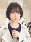 say.重政丸みショートボブメルティカラー似合わせカット