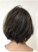 マッシュローレイヤーボブ