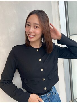 エイト ヘアサロン 渋谷本店(EIGHT) オリーブカラーの色落ち"ベージュ"