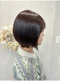 レディースショートショートボブミニボブ岡山南中央町
