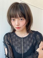 アフロート エル 大阪(AFLOAT L) ハイレイヤーミニウルフ小顔ネオウルフショートウルフ