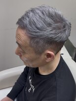 ソレリア(Soleria)&nbsp;白髪ぼかし/ツーブロックヘア/白髪ぼかし/60代男性髪型