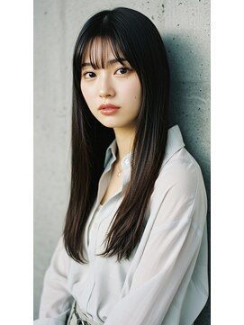 ウェーヴ アズシュガー 浜松佐藤店(wave as sugar) ナチュラル艶感ストレート×髪質改善×大人ガーリー