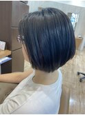 奥行きと丸さのあるボブスタイル！