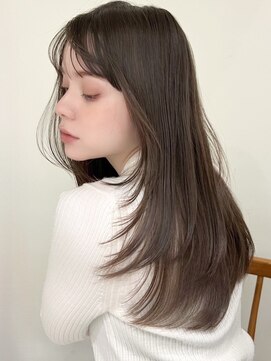 ジルブラン(JIL BLAN) ハイライトバレイヤージュダブルカラーケアブリーチ30代40代