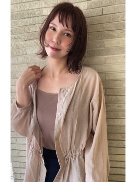 グランジュテ(grandjute) レイヤーカット★ハイライト★白髪ぼかし★髪質改善★カット