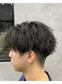 センターパートツイスパ