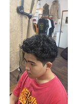 ギルド(Guild)&nbsp;スパイキーショート　ツイストスパイラルパーマ　メンズパーマ