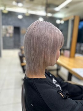 黒髪/クラゲヘアー/オリーブグレー/小顔/ココアベージュ/佐倉