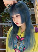 美白に見えるBlue color