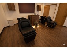 アイム(i'M)の雰囲気(ゆっくり寝れるフラットシャンプー台です。)