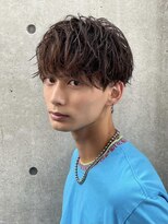 フィフス 渋谷(fifth)&nbsp;渋谷大人波巻き2WAYシャドウルーズパーマツーブロックマッシュ